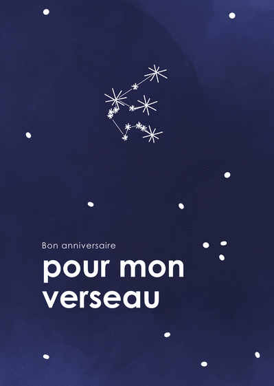 Carte anniversaire horoscope, envoyer cette carte 